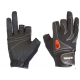  Fishing ROI  Перчатка спиннингиста  WK-05 black  (c 2 пальц.)