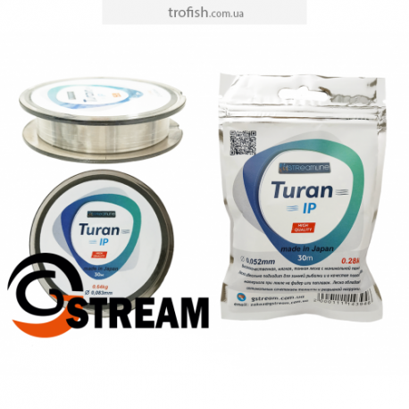 Streamline  Леска зимняя  Turan IP 30m прозрачная 