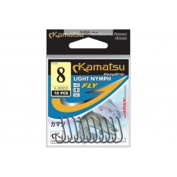 Kamatsu Крючки  Light Nymph FLY    К-9003   BR