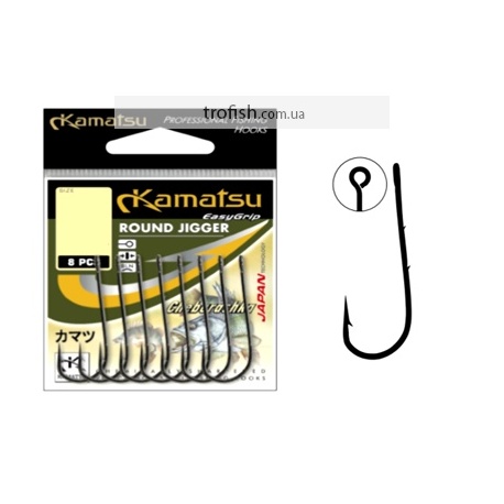 Kamatsu Крючки  Round Jigger  К-60  BLN