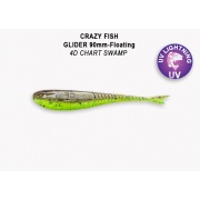 Crazy Fish Силиконовые приманки  Glider 3.5'