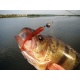 Crazy Fish Силиконовые приманки плавающие  Vibro Worm 3.4"