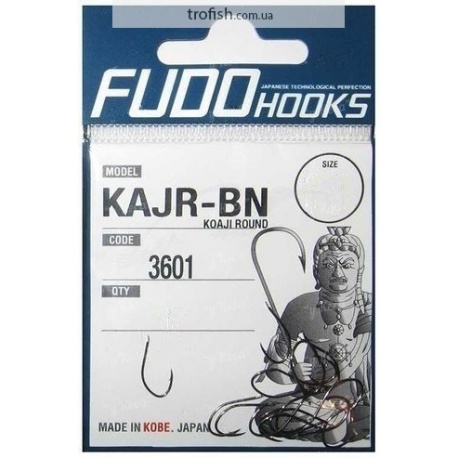 Fudo Крючки Koaji Roud Black