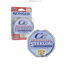 Леска Konger Steelon CC Cristal Clear Fluorocarbon coated  150 m