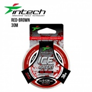 Леска Intech Khaki Ice Line red-brown 30m