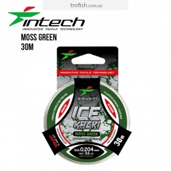 Леска Intech Khaki Ice Line moss green 30m
