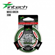 Леска Intech Khaki Ice Line moss green 30m