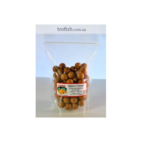 Бойлы раств. насадочные "Spice Cream" 20 мм 500гр