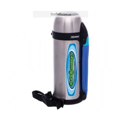 Термос Zojirushi SJ-SD12ХA 1.2 л (складная ручка+ремешок) ц:стальной