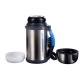 Термос Zojirushi SF-CС13ХA 1.3 л (складная ручка+ремешок) ц:стальной