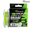 Шнур плетеный Intech First Braid X4 Orange 150m