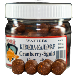 Wafters."Клюква-Кальмар" 14 мм 40 гр Бойл нейтральной плавучести.
