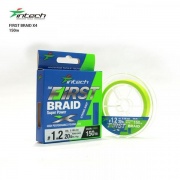 Шнур плетеный Intech First Braid X4 150m Green