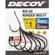 Крючок Decoy KR-30 Ringed Multi 