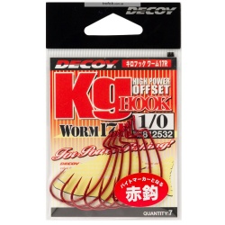 Крючок Decoy Worm17R Kg Hook R 
