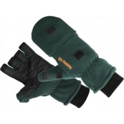 Перчатки флисовые Fishing ROI Fleece glover Dark Green 