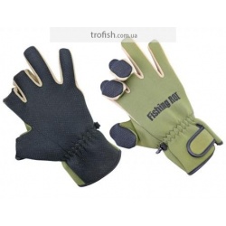 Перчатки неопреновые Fishing ROI olive Neoprene gloves