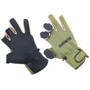 Перчатки неопреновые Fishing ROI olive Neoprene gloves