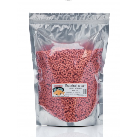 Пеллетс  пылящий "Esterfruit cream" 4 мм 1 кг.
