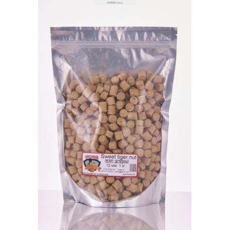 Пеллетс  пылящий "Sweet tiger nut" 12 мм. 1 кг.