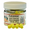 Бойлы плавающие "Метод-Ананас" 7х8мм 20 гр.