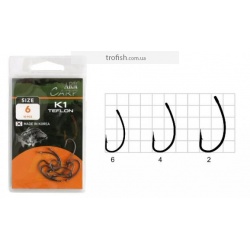 Крючок карповый Fishing ROI Arm Carp K1 teflon 