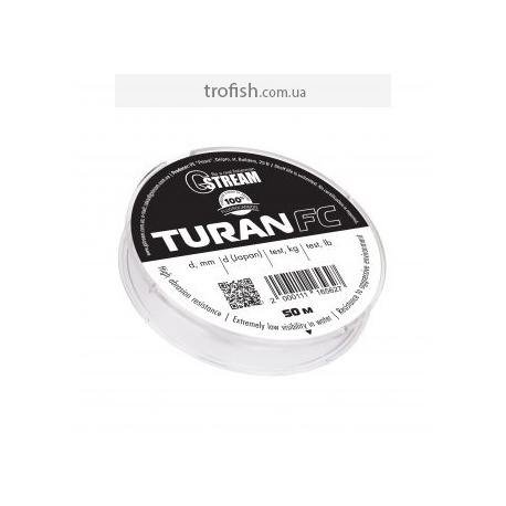 Turan FC fluorocarbon 50 m