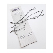 Elastic Feeder Rig of feedergum and swivel (clear)