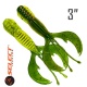 Силикон Select Kraken 3"  (5 шт/упак)