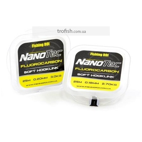 Флюорокарбон Fishing ROI NanoTec  25м