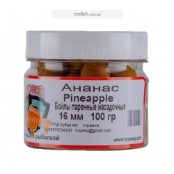 Бойли парені насадкові "Ананас" 16мм 100 гр
