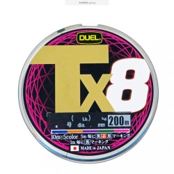 Шнур Duel Tx8 200M Light Green 