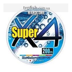 Шнур Duel Hardcore Super X4 200m