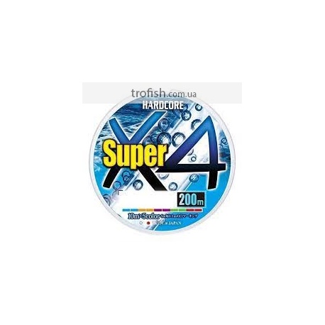 Шнур Duel Hardcore Super X4 200m